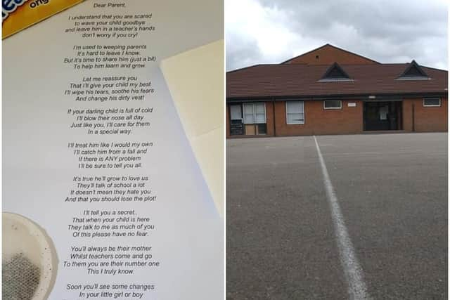 Poem for parents from Pool House School