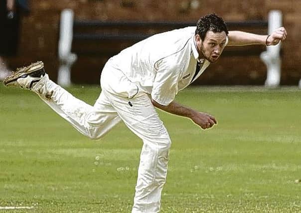 Longridge bowler Ian Simpson