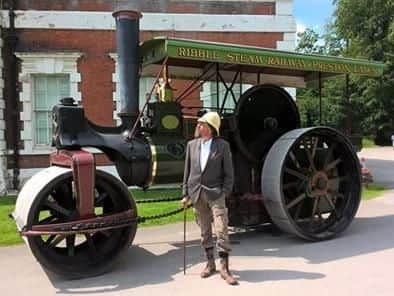 A Steam and Vintage Vehicle Rally is being held at Lytham Hall