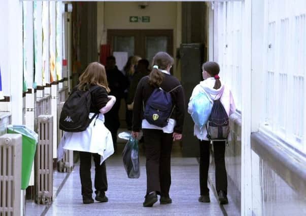 The number of pupils permanently excluded from Wakefield schools rose last year (generic school corridor image).