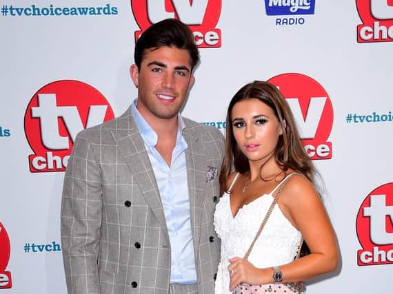 Dani Dyer and Jack Fincham attending the TV Choice Awards at the Dorchester Hotel, Park Lane, London (Photo: Ian West/PA Wire)