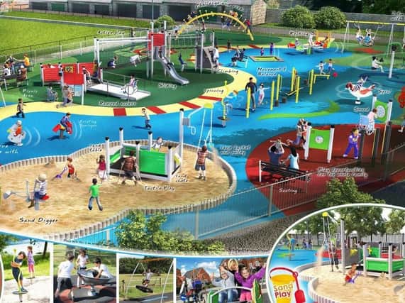 What Coronation Recreation Ground is expected to look like once regeneration work has finished