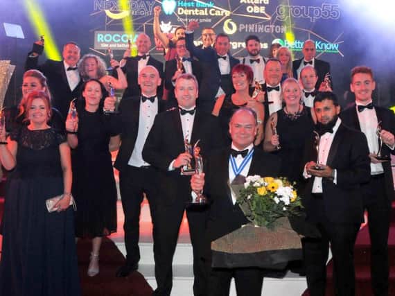 All the winners from the BIBAs ceremony