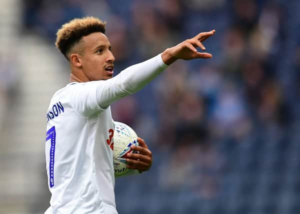 Callum Robinson impressed for PNE in their defeat to Reading