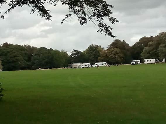 The travellers have moved from Moor Park to Blackpool Road.