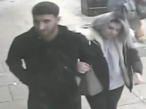 Two people wanted in connection with a knifepoint robbery