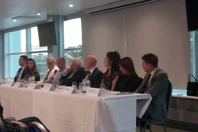 The top table at the PNE fans' forum
