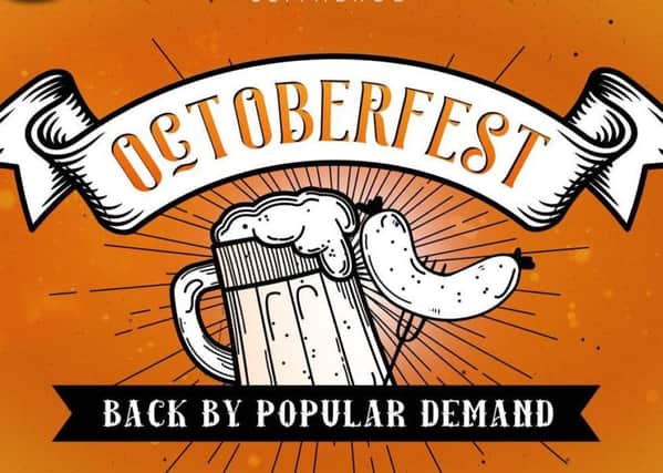There's an Octoberfest at Holmes Mill, Clitheroe on Friday, October 5