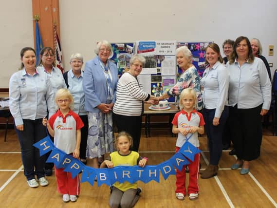 St George's Guides in Chorley celebrate 100 years