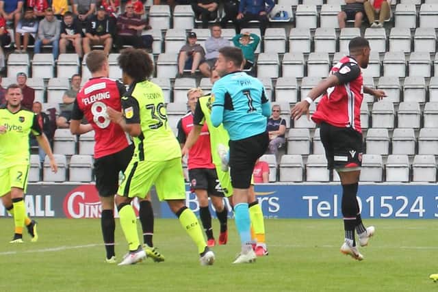 Morecambe are in need of three points on Saturday