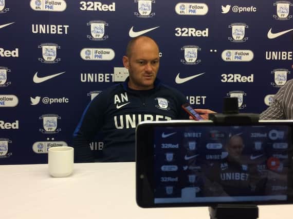 Alex Neil's pre-match press conference was held at Springfields on Thursday.