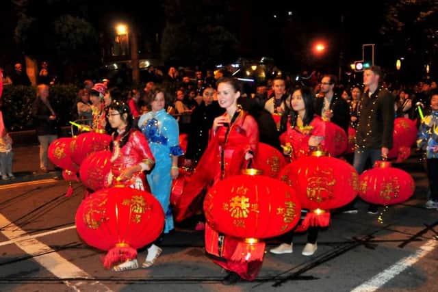 The Chinese community take part in the Lancashire Encounter Light Parade in a previous year