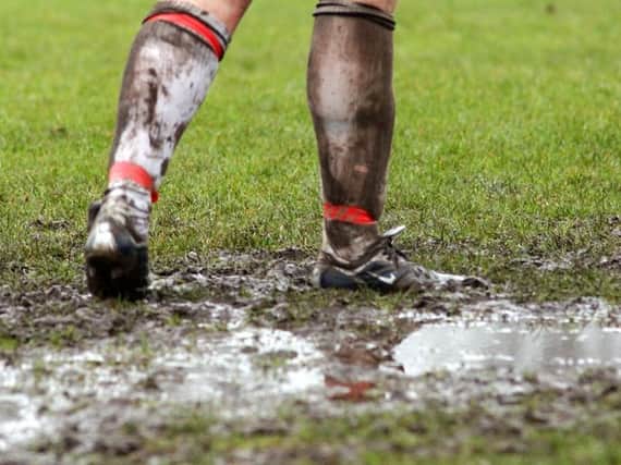 All football games on Council-run pitches have been postponed this weekend