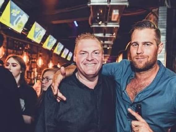 DJ Basshunter plays at opening night for Ballers Sports bar in Preston. Pic credit: Ballers