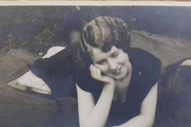 Rachel's inspiring grandmother Sylvia photographed in the 1920s