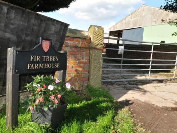 Fir Trees Farm, where the donkeys were kept - and seized from