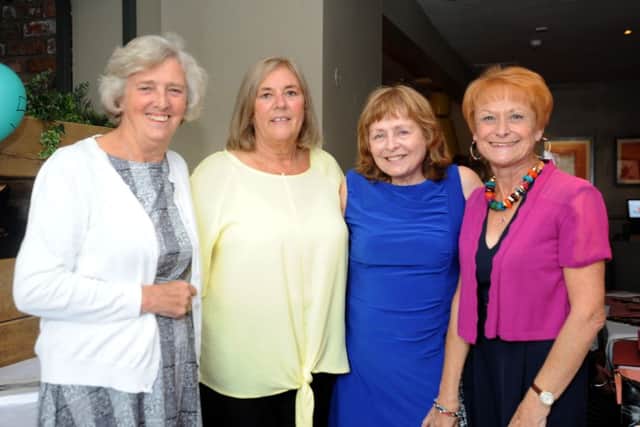 Reunion of nurses who trained together 50 years ago.  Pictured is Margaret Fazackerley, Ann Worthington, Linda Schofield and Madeleine Cornell.