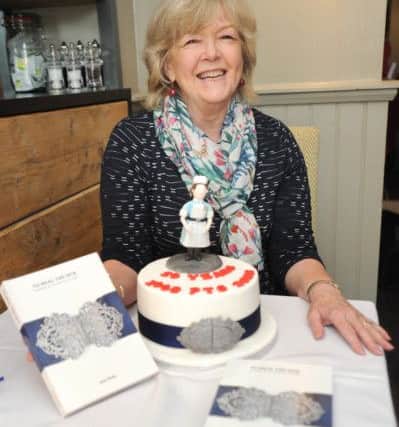 Reunion of nurses who trained together 50 years ago.  Pictured is Jane Dean with the launch of her book.