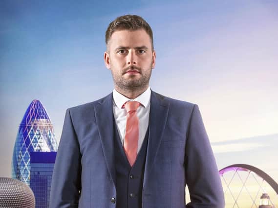 Rick Monk from Chorley, one of the new candidates for this year's The Apprentice on BBC1 (Photo: BBC/PA)