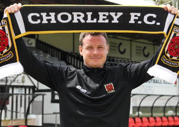 Jamie Vermiglio was appointed Chorley manager during the summer