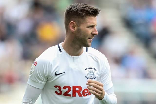 Paul Gallagher could return to the Preston squad at Aston Villa following a back injury