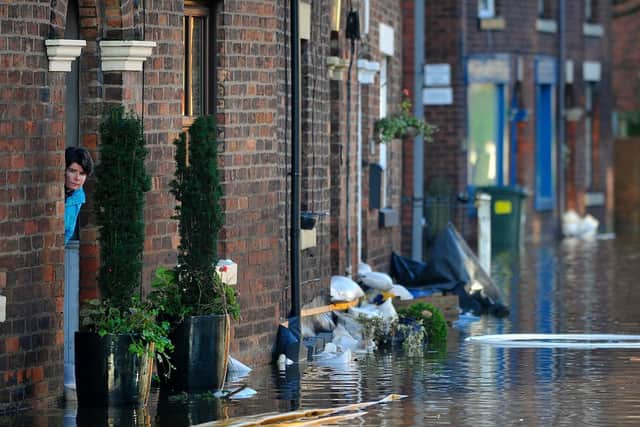 Flooding in Croston in 2015