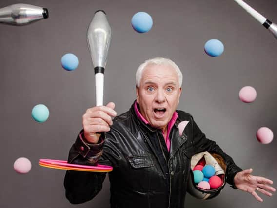 Dave Spikey plays the Grand Theatre, Blackpool, tonight