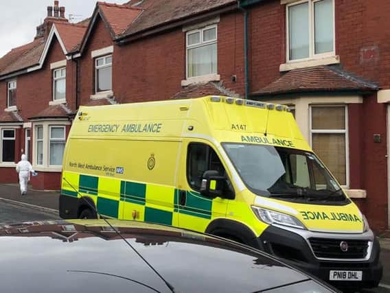 Paramedics in full body protective gear were sent to a Fleetwood home as a 'precaution' amid concern over the potential spread of monkeypox