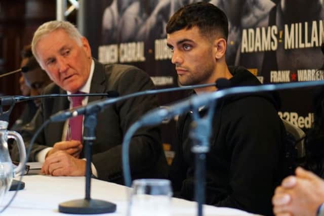 Catterall at Thursday's press conference