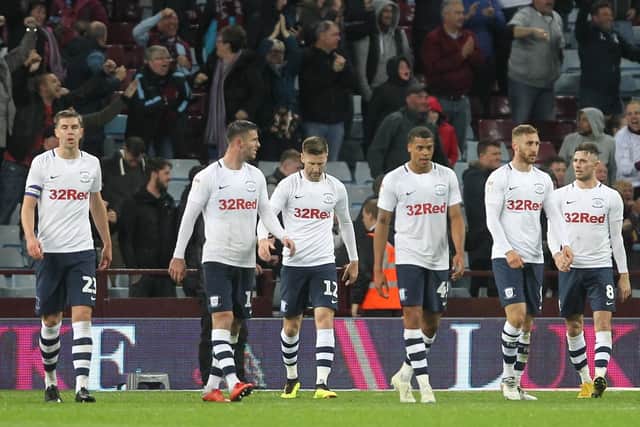 Preston North End came agonisingly close to an overdue win at Aston Villa on Tuesday night