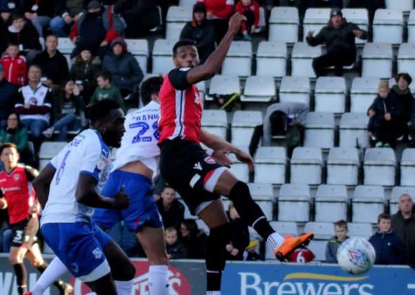 Vadaine Oliver scored against Tranmere on Saturday