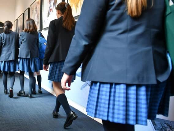 More than a third of girls in school uniform have been sexually harassed in public, a survey has found. Photo credit: Ben Birchall/PA Wire