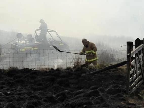 Firefighters stretched as grassfires in Lancashire more than triple during summer heatwave