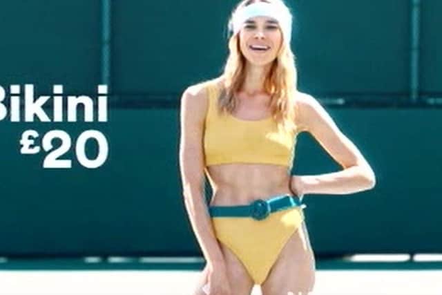 Nasty Gal's Bikini advert