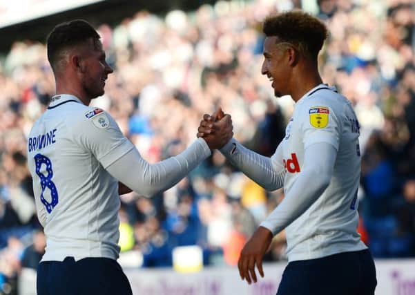 Callum Robinson and Alan Browne have been two key men for PNE so far this season
