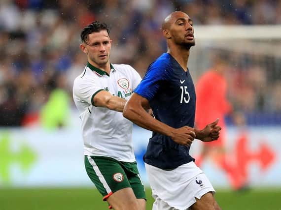 Alan Browne is on international on duty with the Republic of Ireland