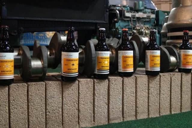 Crankshaft Beer is just one of the many ales on offer at BeerFest in Longton