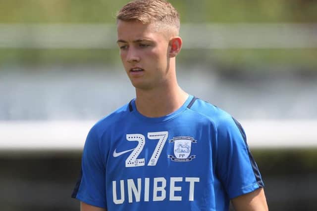 PNE striker Connor Simpson
