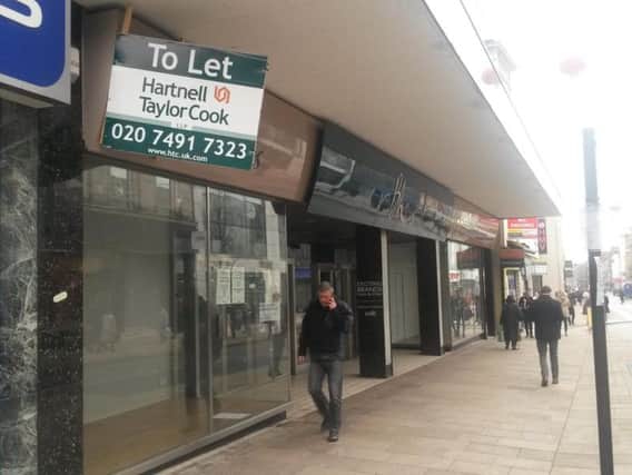 The former BHS store in Preston's Fishergate is currently empty