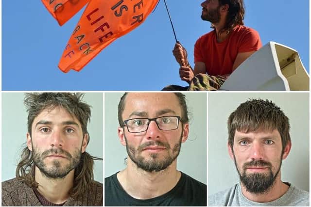 Three anti-fracking activists jailed for a protest at Cuadrilla's Preston New Road site in Lancashire have been freed by the Court of Appeal.