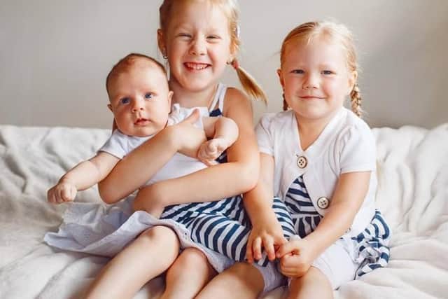 Lancashire County Council staff have made a heartfelt plea totry and find a forever family for three sisters. Image: Posed by models.