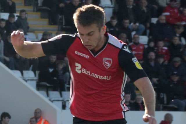 Rhys Oates has four goals for Morecambe this season