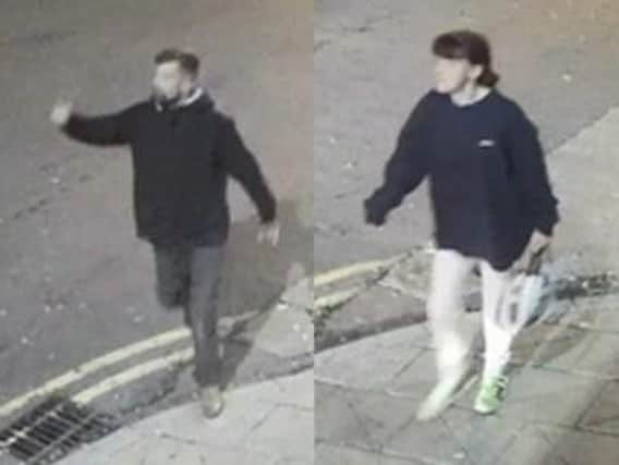 CCTV images of Morecambe suspects