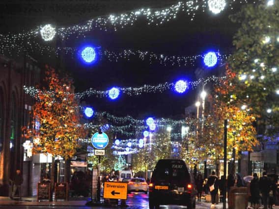 Last year's Christmas Lights Switch On