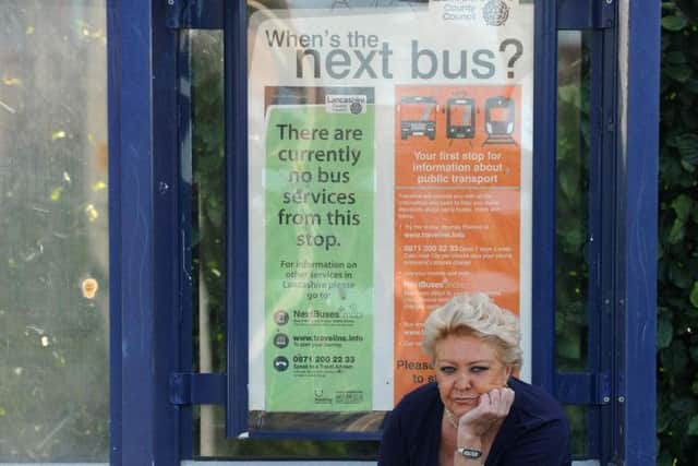 Public transport campaigner Linda Whyborn