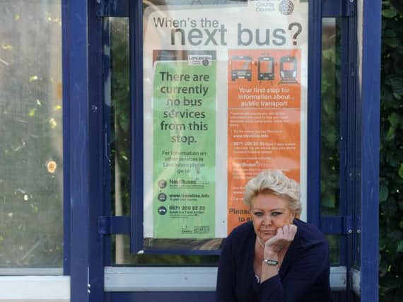 Public transport campaigner Linda Whyborn