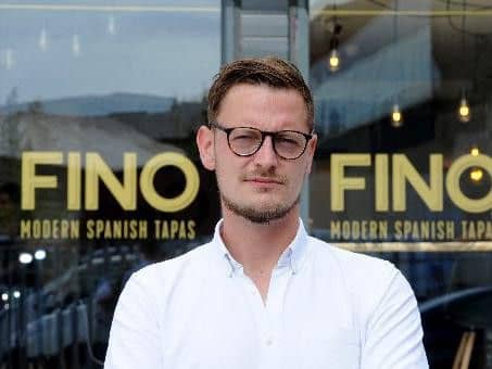 Mark ORourke outside Fino Tapas