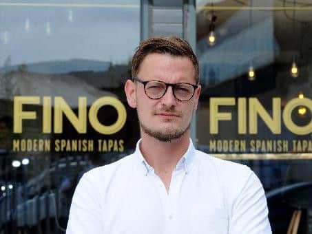 Mark ORourke outside Fino Tapas