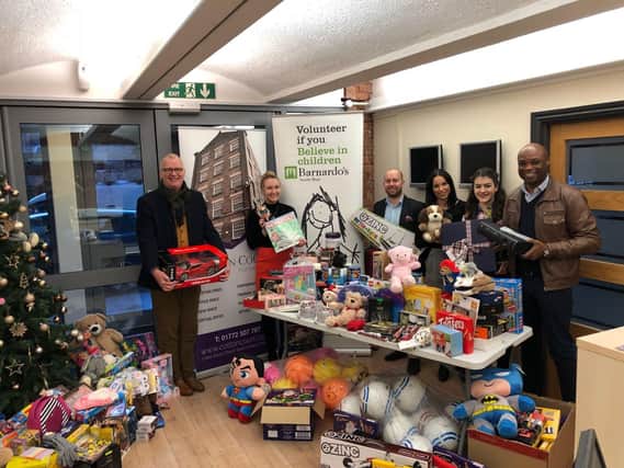 Cotton Court Business Centre is launching its Christmas toy appeal for Barnardo's