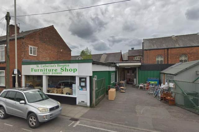 St Catherine's Hospice furniture shop in Chorley (Photo: Google)